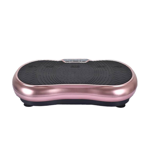 Social Hike Vibration Plate Exercise Platform - Vibrating Workout Machine Rose-0