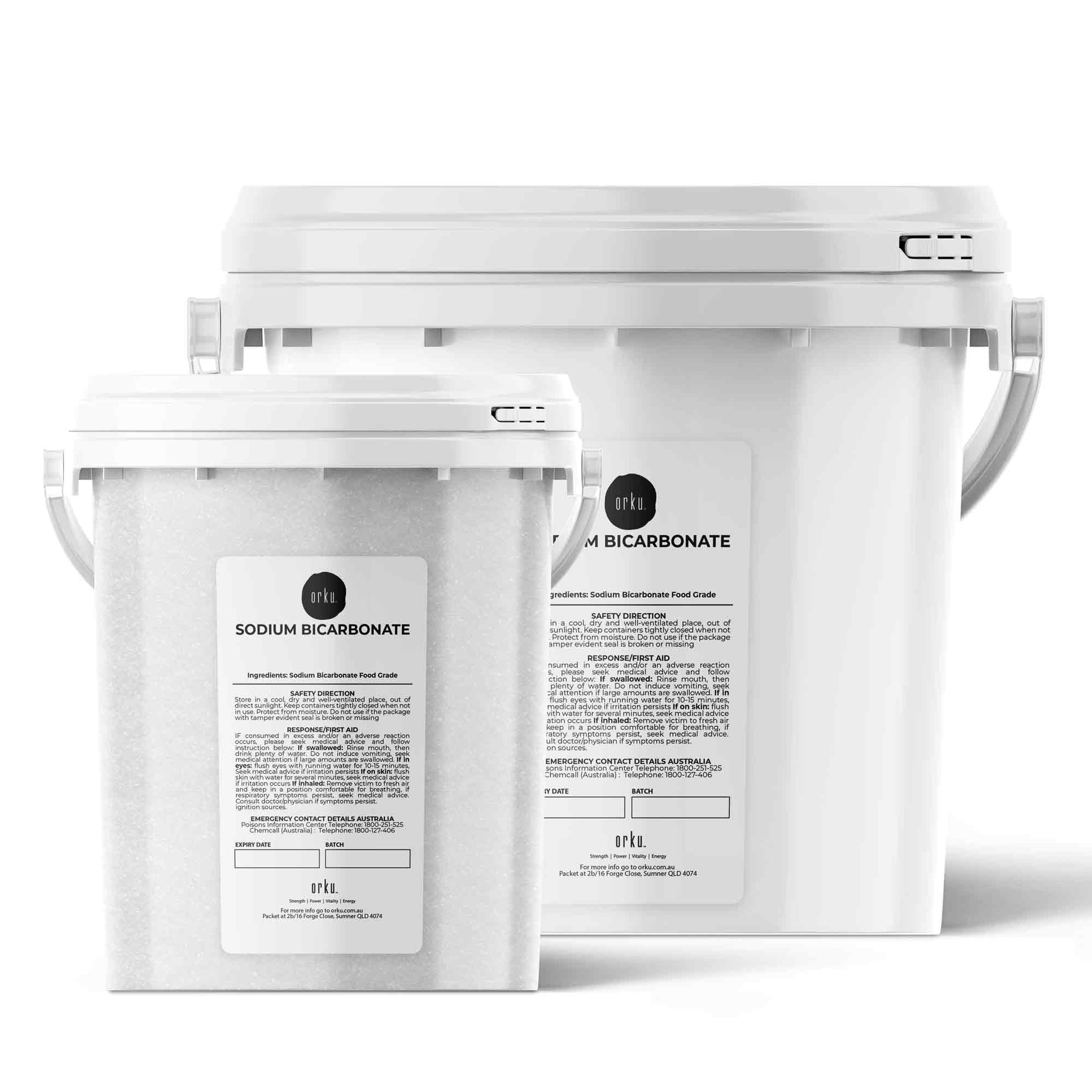 Sodium Bicarbonate Tubs - Food Grade Bicarb Baking Soda Hydrogen Carbonate Bulk-0