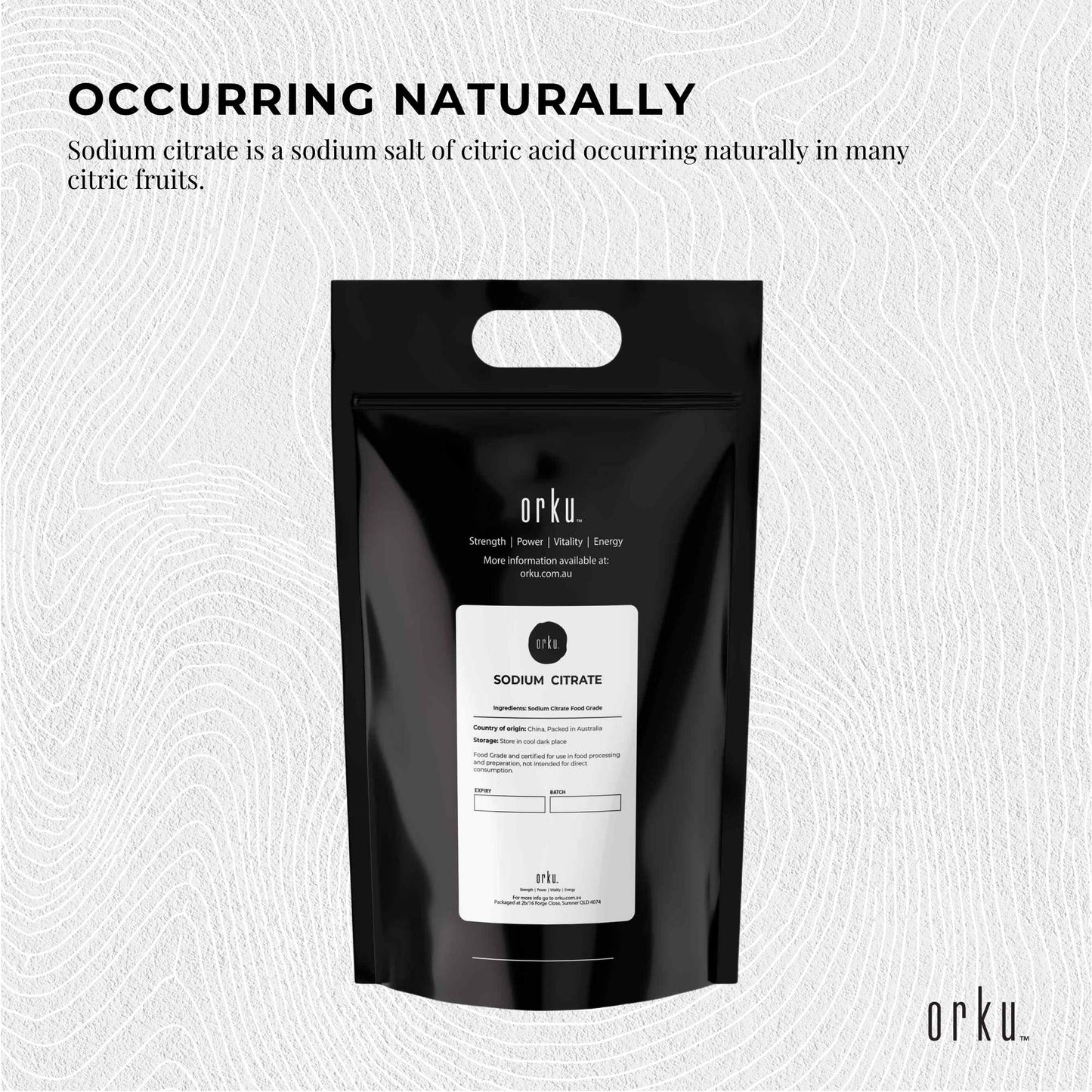 Sodium Citrate Powder - Trisodium Food Grade Salt Acid Preservative Bulk-2