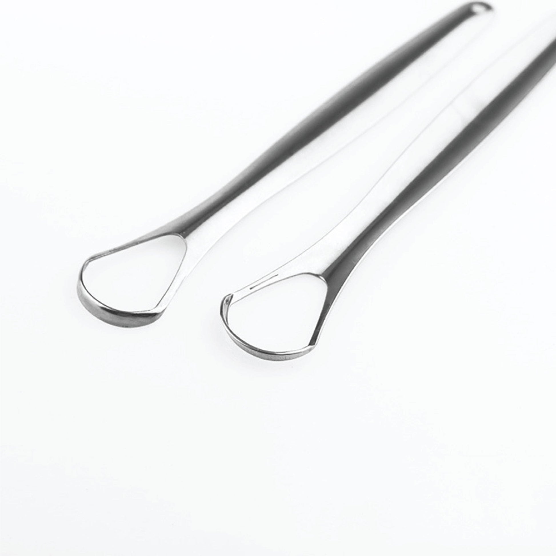 Stainless Steel Tongue Scraper Cleaner Oral Hygiene Reduce Bad Breath Metal Tool-4