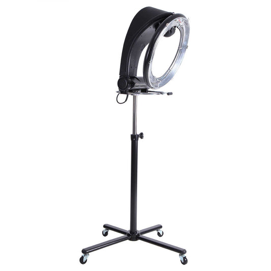 Standing Hair Dryer Accelerator Colour 360 Rotating Halo Rolling Salon Equipment-0