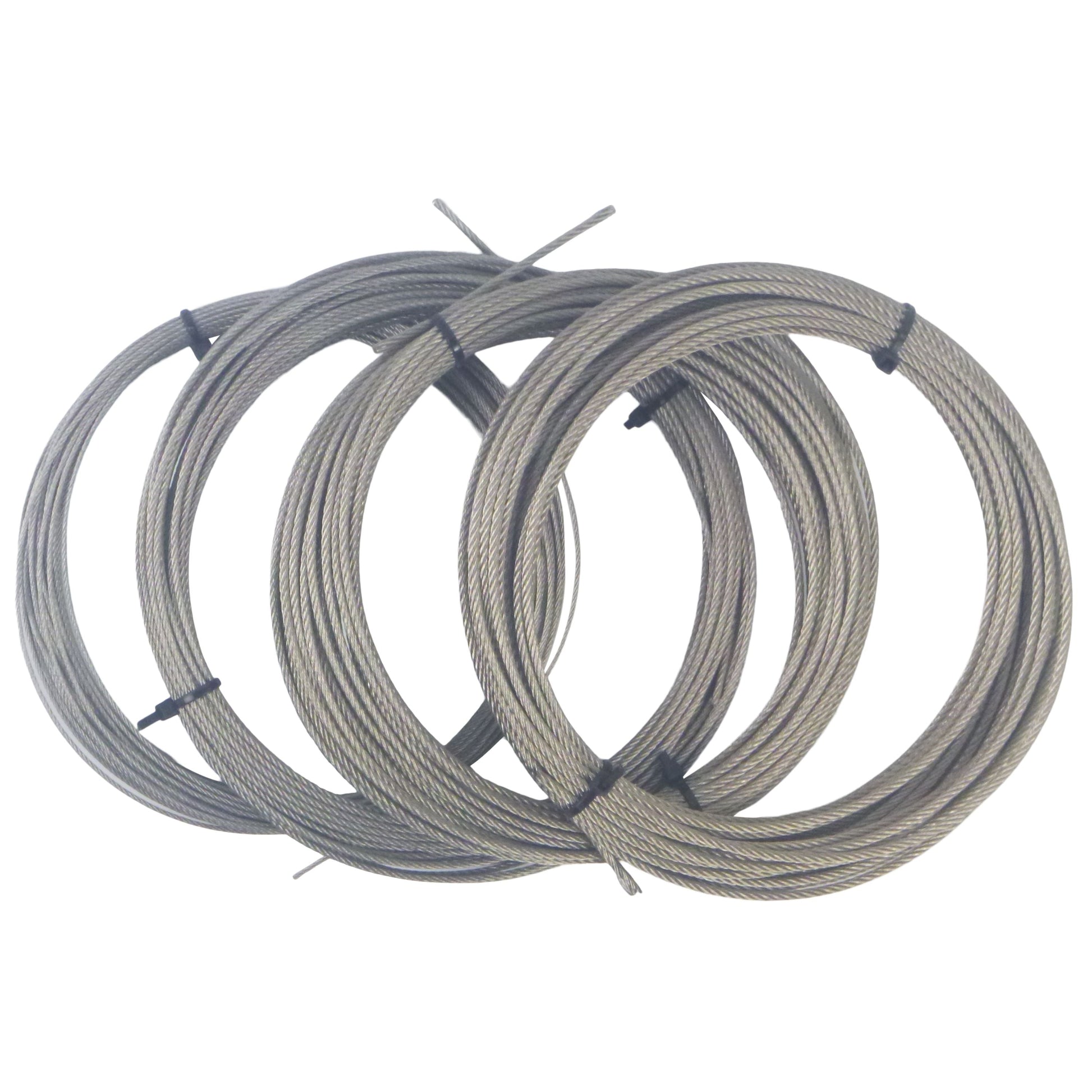 Swimerz 49 Strand Stainless Steel Trace Wire, 180lb, 30ft-2
