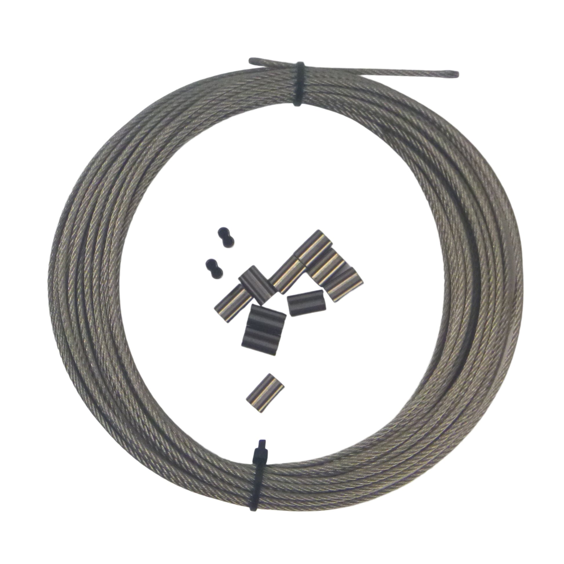 Swimerz 49 Strand Stainless Steel Trace Wire, 600lb, 30ft-1