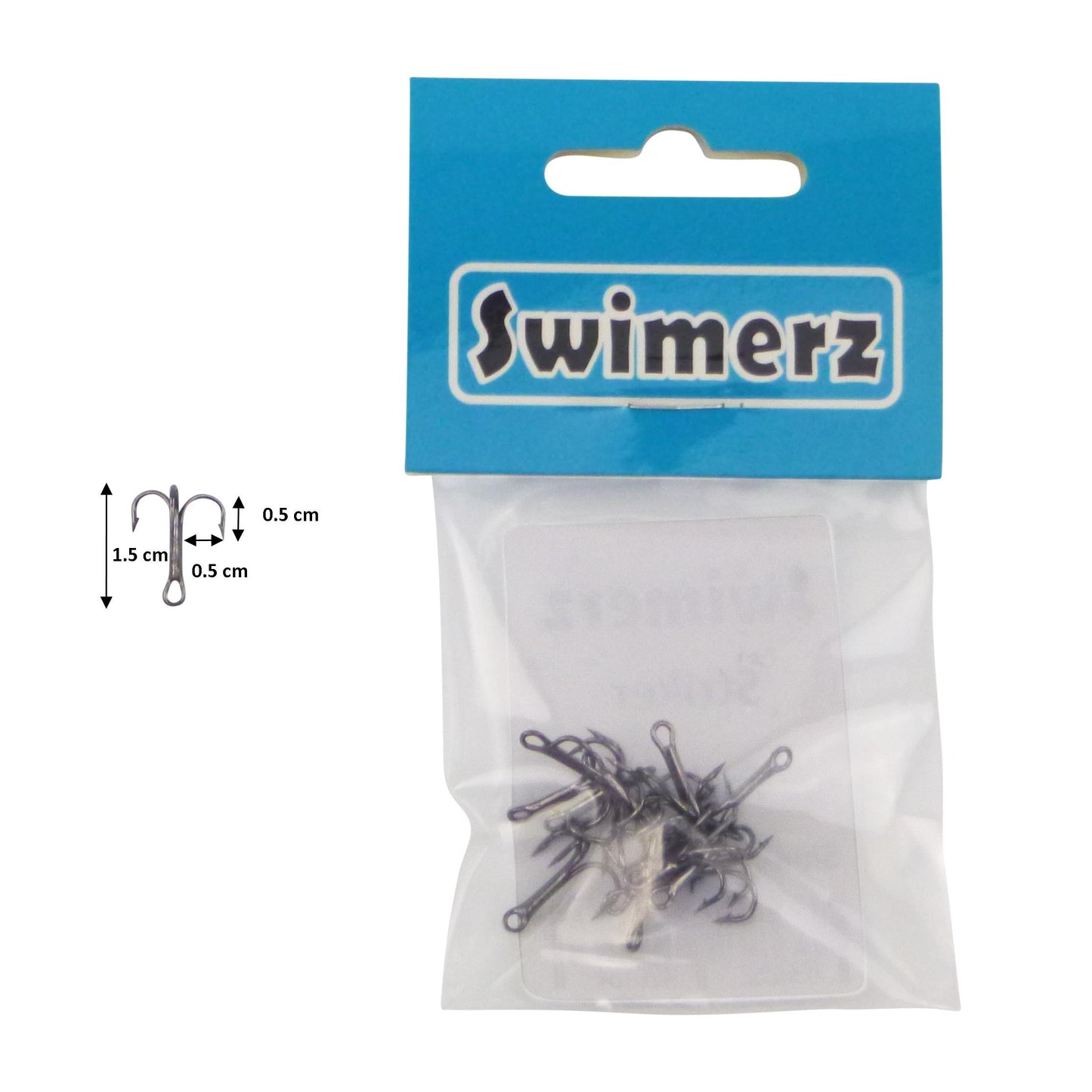 Swimerz Striker Trebles Size 10, 14 Pack-1