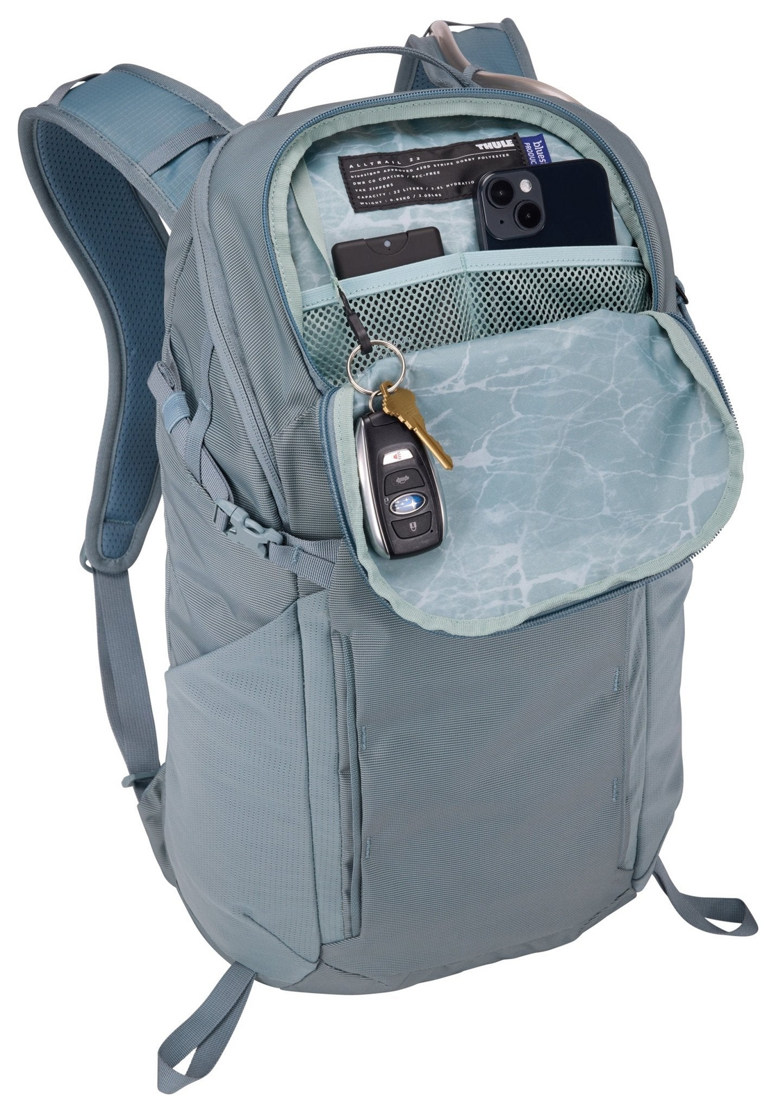 Thule 22L AllTrail Hydration Pack Backpack Bag in Pond