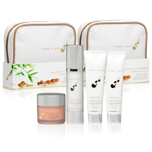 2x terreamer Deep Fortifying Keratin Hair Aftercare Home Pack (Travel Pack)