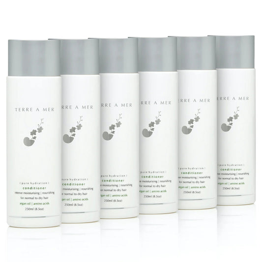 6x terreamer Pure Hydration Hair Conditioner Hydrate Normal Dry Argan Oil Bulk