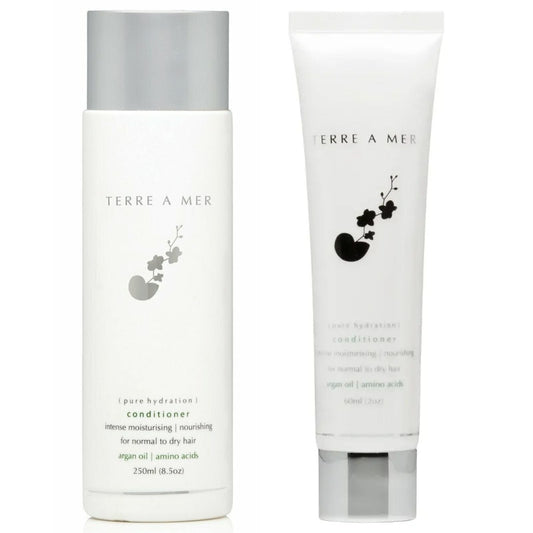 2pc Set terreamer Pure Hydration Conditioner 60ml Travel Size & 250ml