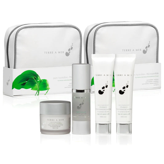 2x terreamer Pure Hydration Moisture Keratin Aftercare (Travel Hair Repair Kit)