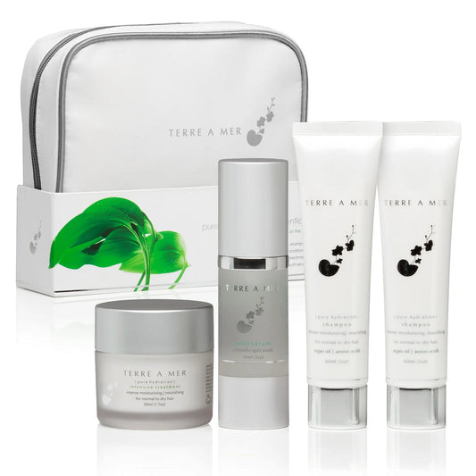 terreamer Pure Hydration Moisture Keratin Aftercare (Travel Hair Repair Kit)