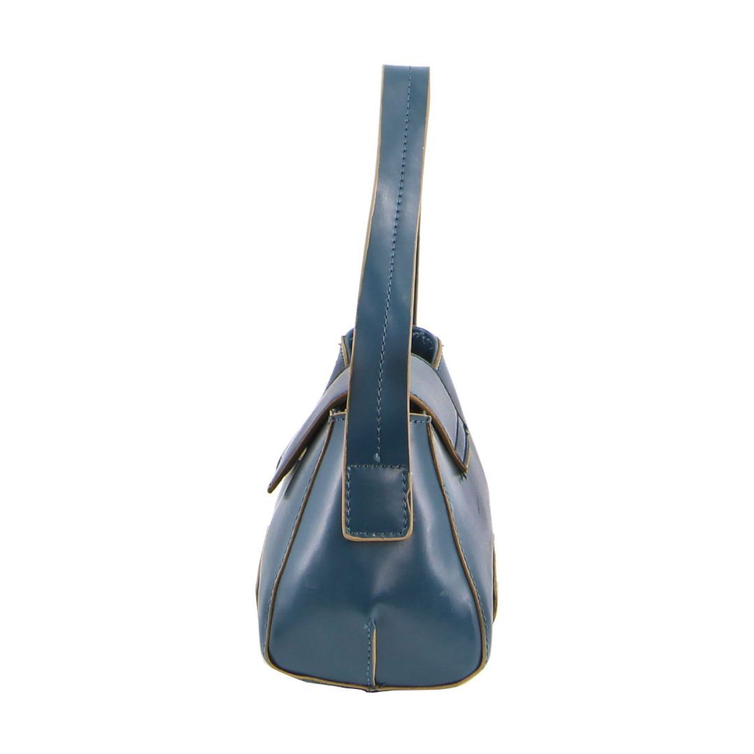 Milleni Mini Fashion Handbag Tote Bag in Teal-4