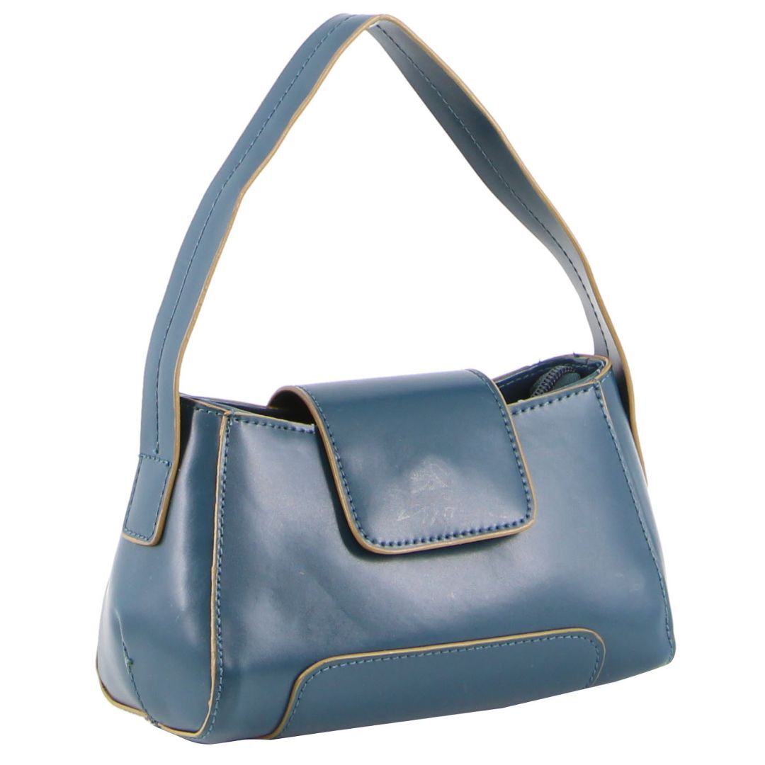 Milleni Mini Fashion Handbag Tote Bag in Teal