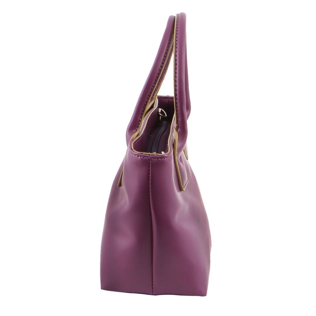 Milleni Mini Handbag Bag in Plum-3
