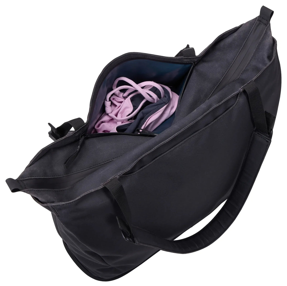 THULE Aion 23L Recycled PFC-Free Tote Bag w/ 16” Laptop Wet Pocket in Black