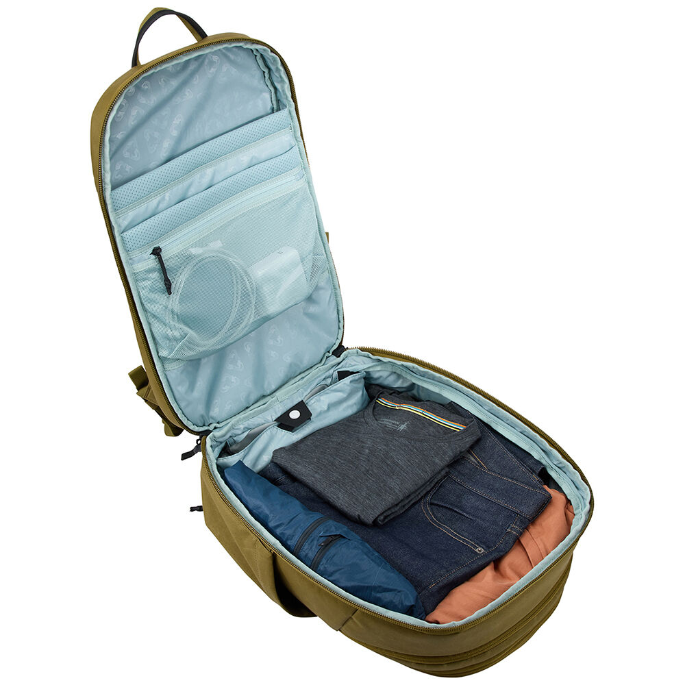 THULE Aion 28L Travel Backpack Expandable to 32L w/ Laptop Compartment in Nutria