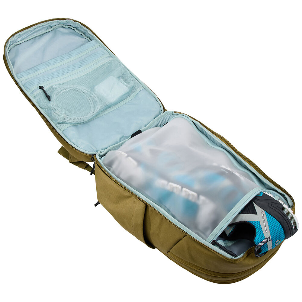 THULE Aion 28L Travel Backpack Expandable to 32L w/ Laptop Compartment in Nutria