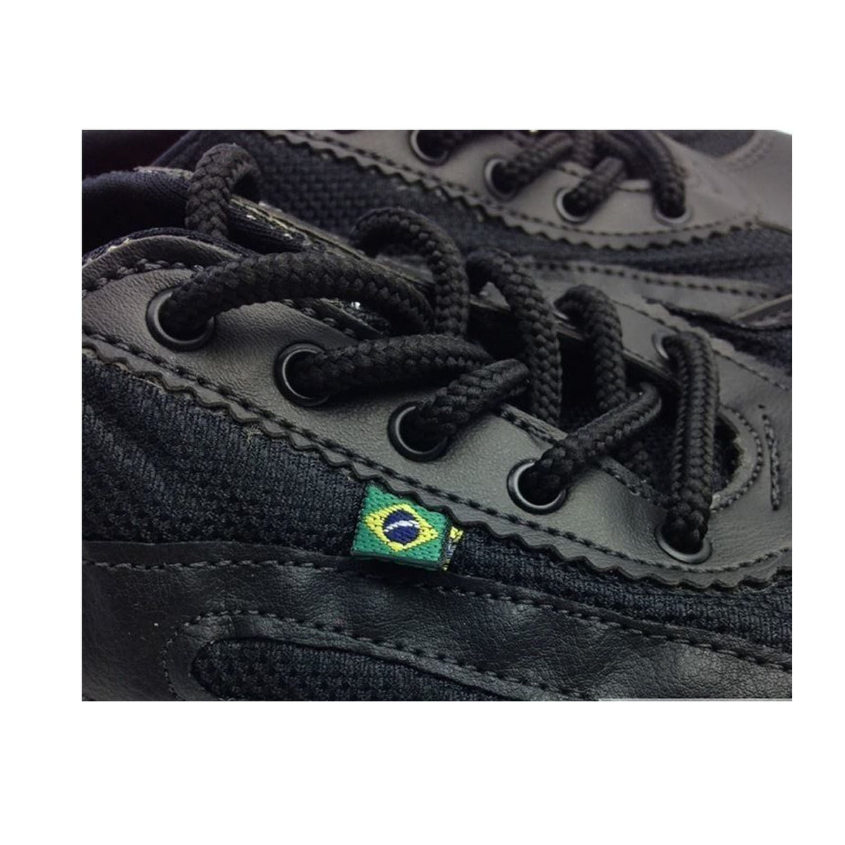 TAYGRA Slim Shoe Vegan Leather Recycled Flexible Ethical Handmade Sneakers Eco - All Black