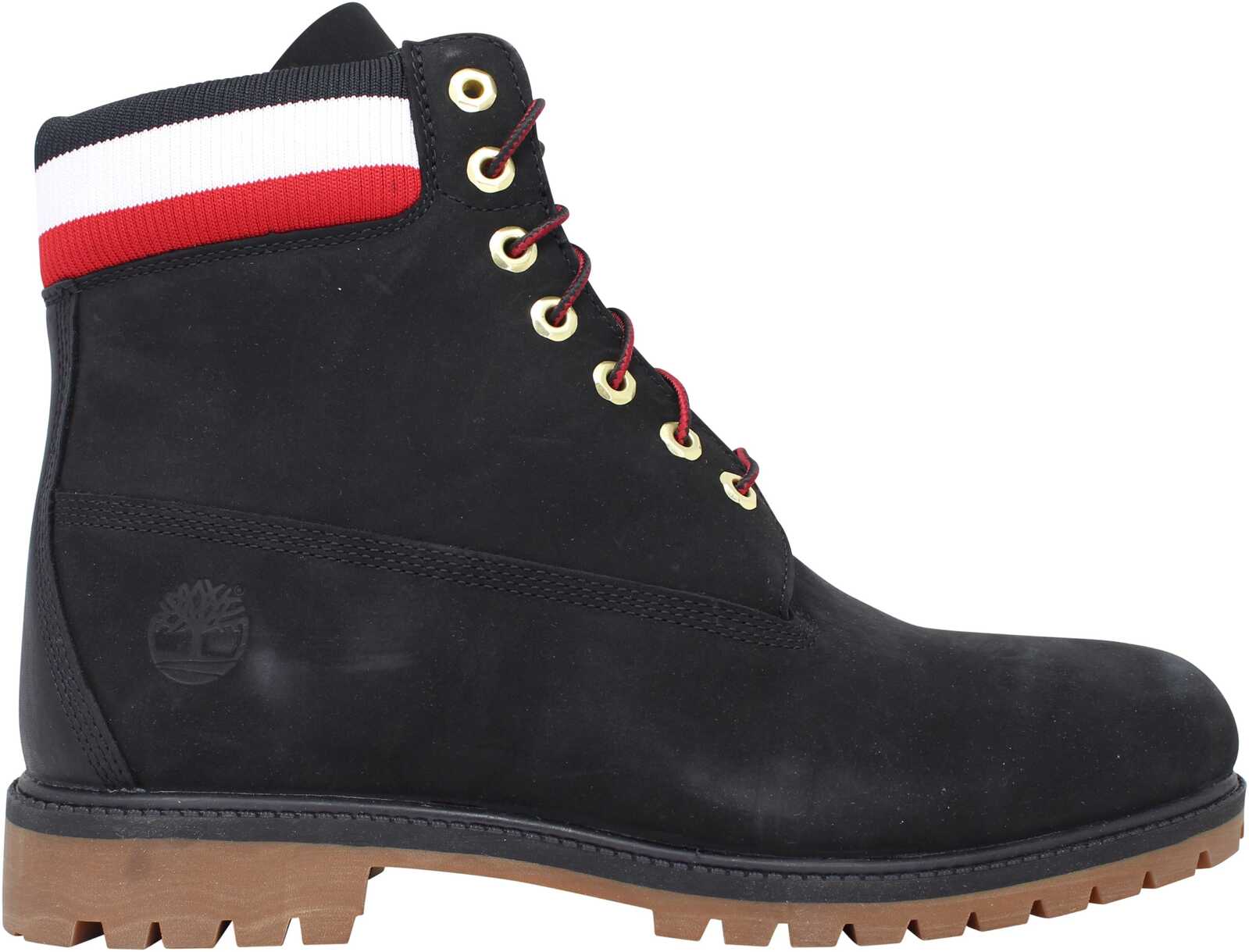 Timberland Mens 6 Inch Prem Rubber Cup Waterproof Boot - Black-1