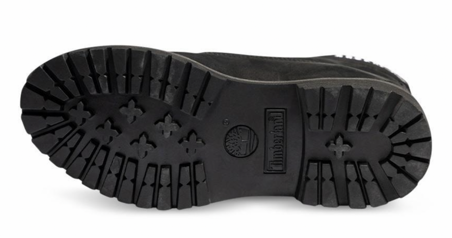 Timberland Womens Premium 6 Inch Leather Waterproof Boot - Black Nubuck-4