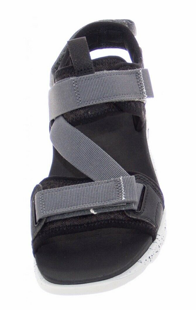 Timberland Mens Ripcord Backstrap Sandals Summer - Black Mesh with Grey-3