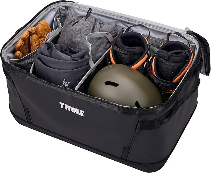Thule 55L Chasm Gear Hauler Bag with Waterproof Base in Black