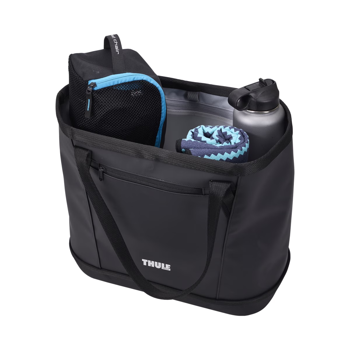 Thule 30L Chasm Tote Travel Gear Bag w/ Waterproof Base in Black