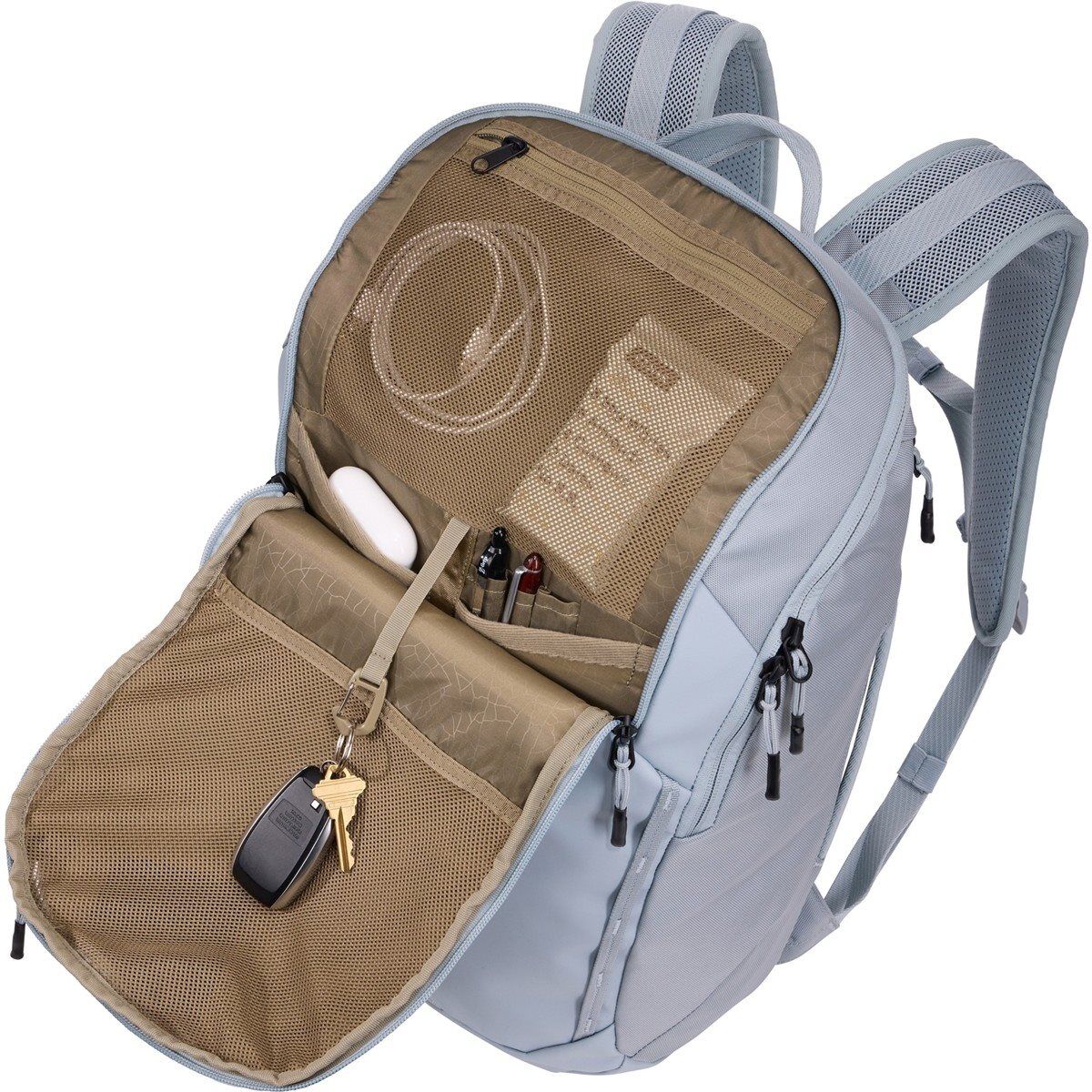 THULE Chasm 26L Everyday Backpack Bag Travel w/ Laptop Pocket in Soft Blue