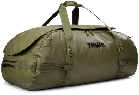 Thule Chasm 130L Duffel Overnight Bag Convertible Backpack Duffle in Olivine