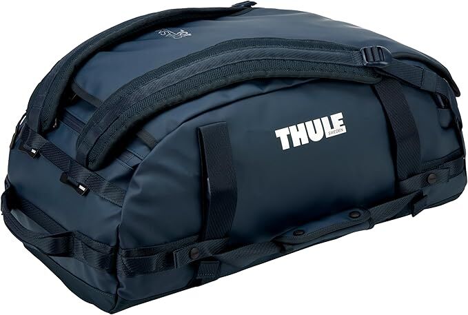 Thule Chasm 30L Duffel Overnight Bag Convertible Backpack Duffle in Darkest Blue