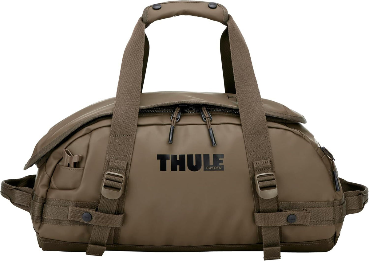 Thule Chasm 30L Duffel Overnight Bag Convertible Backpack Duffle in Deep Khaki