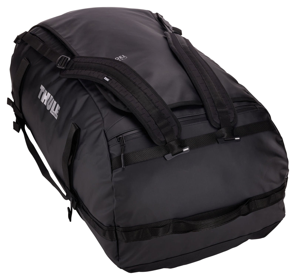 Thule Chasm 130L Duffel Overnight Bag Convertible Backpack Duffle in Black (TDSD305BLK)