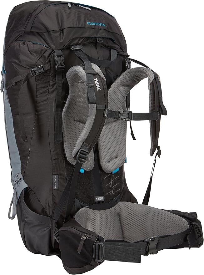 Thule 75L Womens Guidepost Backpack Bag w/ Adjustable Suspension in Monument Grey