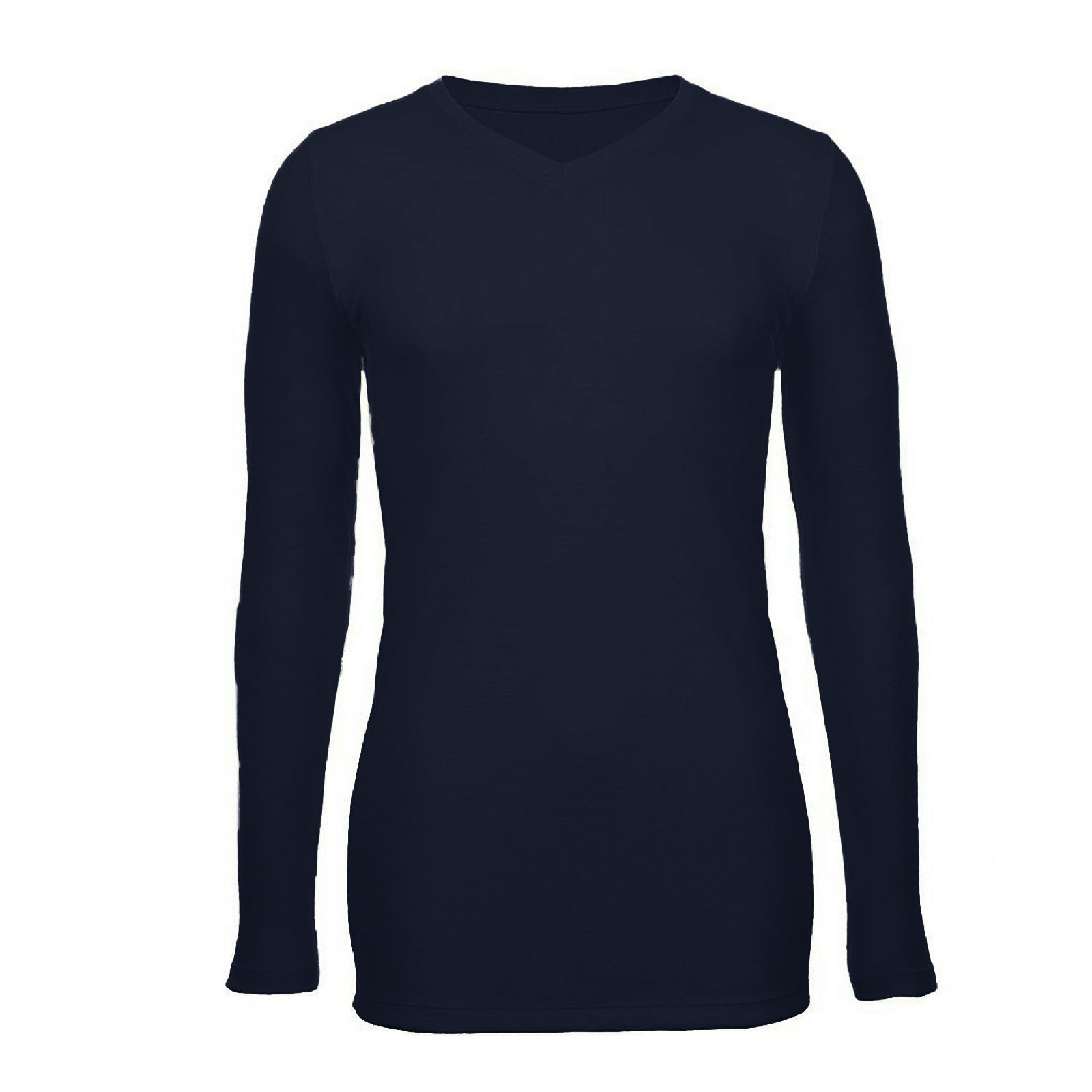 Mens 100% Pure Merino Wool V-Neck Long Sleeve Top T Shirt Thermal Underwear-6