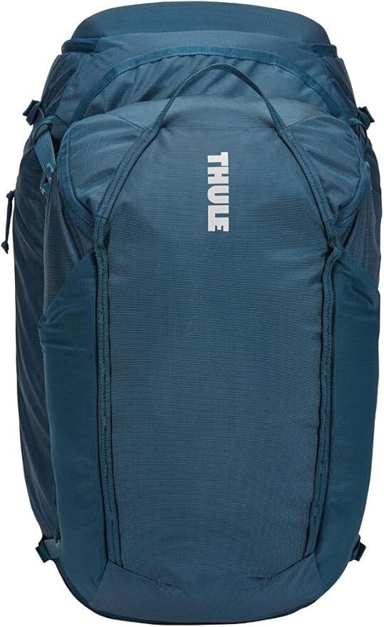 Thule 70L Womens Landmark Backpack Travel Hiking Bag w/ Laptop Sleeve in Majolica Blue