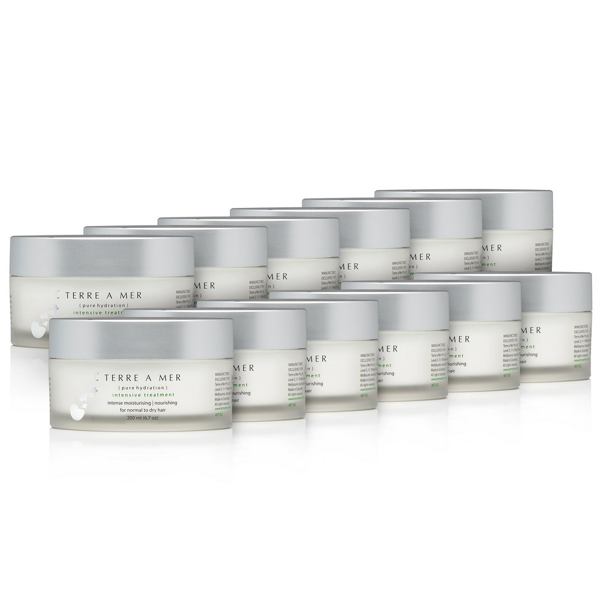12x TERRE A MER Amino Acid/Argan Oil Repair Hair Mask Treatment Cream - Intensive Treatment (200ml)