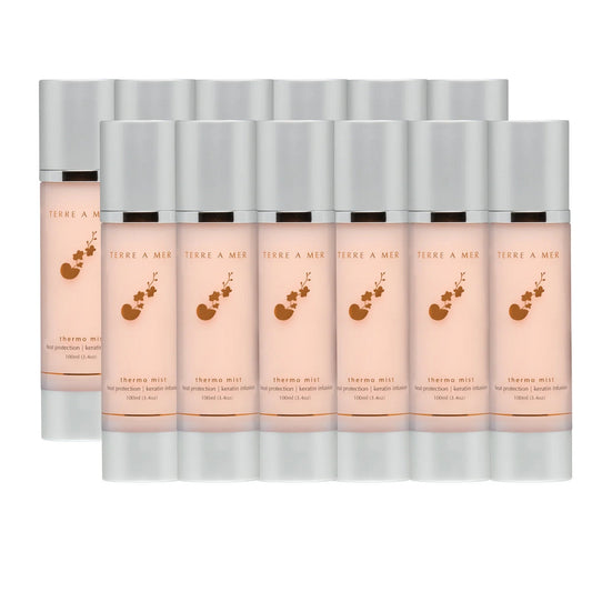 12x terreamer Keratin Treatment Thermo Mist Hair Spray Heat Protection Styling