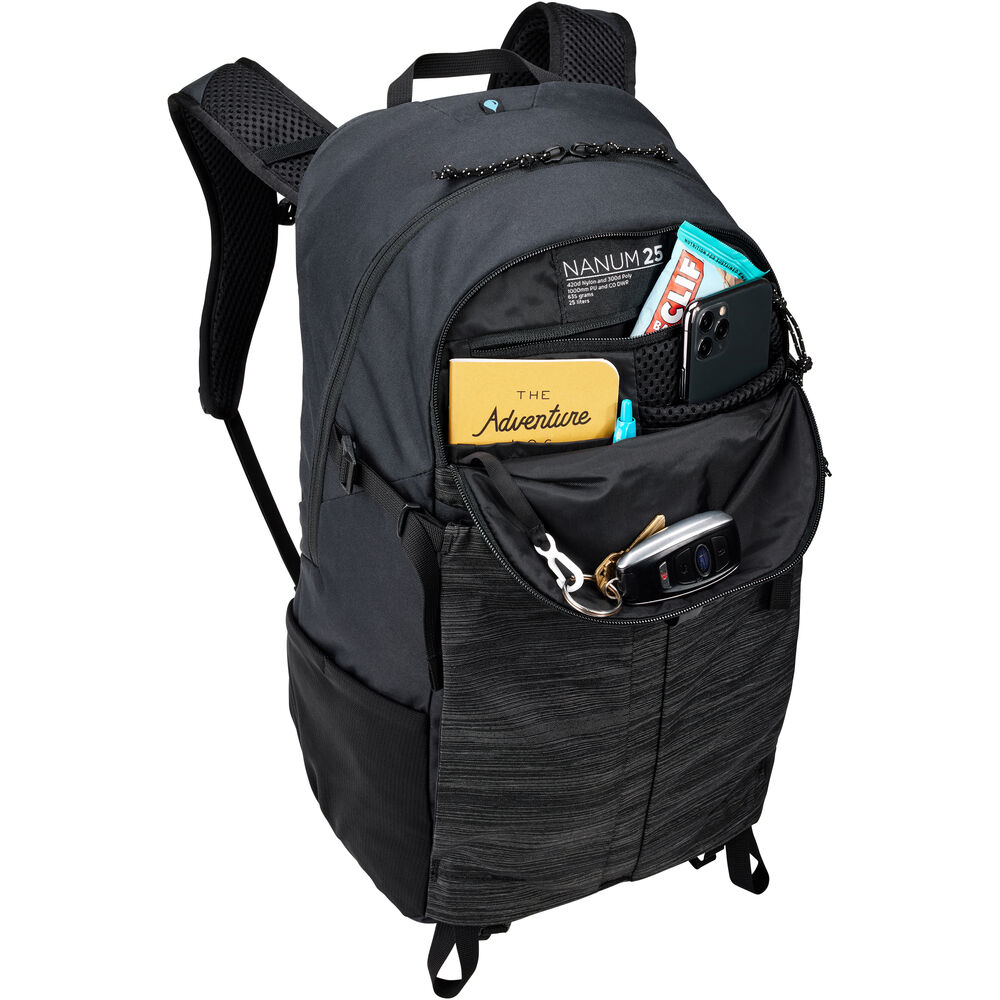 Thule 25L Nanum Backpack Bag Outdoor Travel Pack in Black