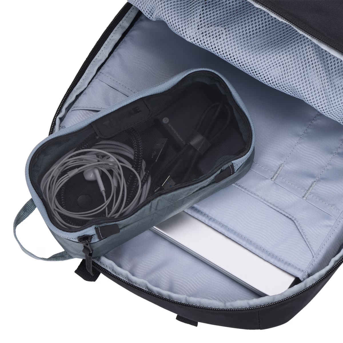 Thule X-Small Packing Cube Travel Organiser Bag for Electronics & Toiletries in Pond Grey