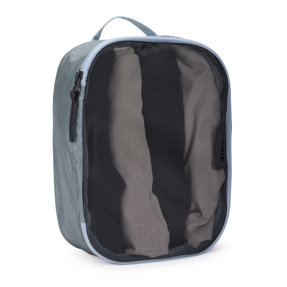 Thule Small Packing Cube Travel Organiser Bag for Carry-On Luggage in Pond Grey