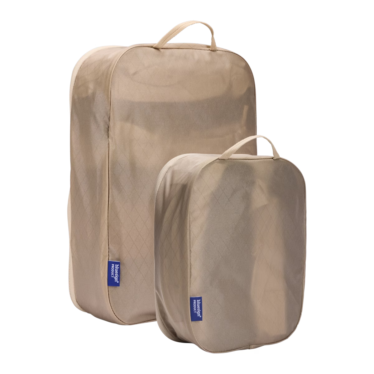 Thule Small & Medium Packing Cube Set Travel Organiser in Gentle Beige