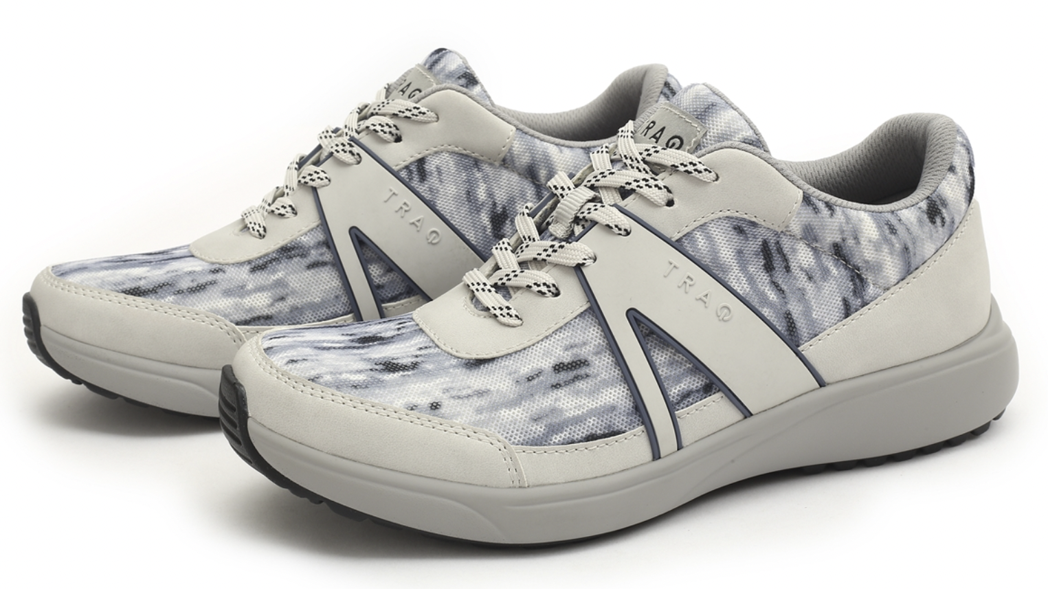 Alegria Womens TRAQ Qarma 2 Athletic Sneaker Breathable Smart Shoes - Cloudy-3