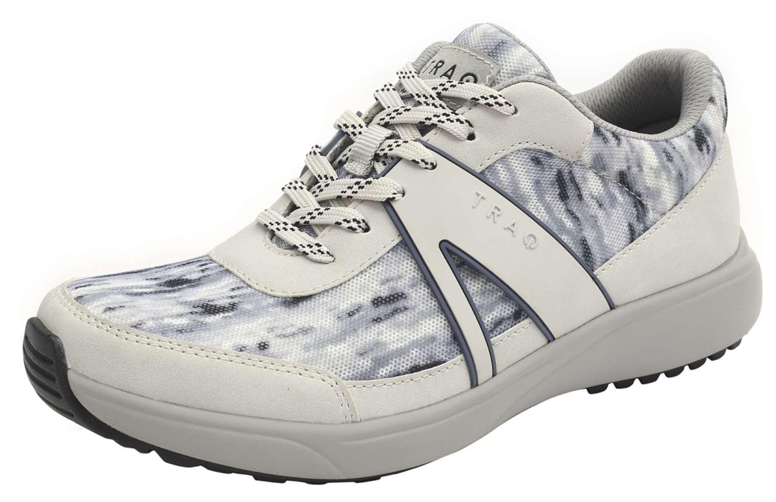 Alegria Womens TRAQ Qarma 2 Athletic Sneaker Breathable Smart Shoes - Cloudy-1