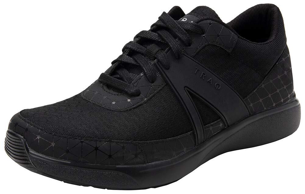 Alegria Womens Qarma Walking Shoes Sneakers Runners - Black Swell-5