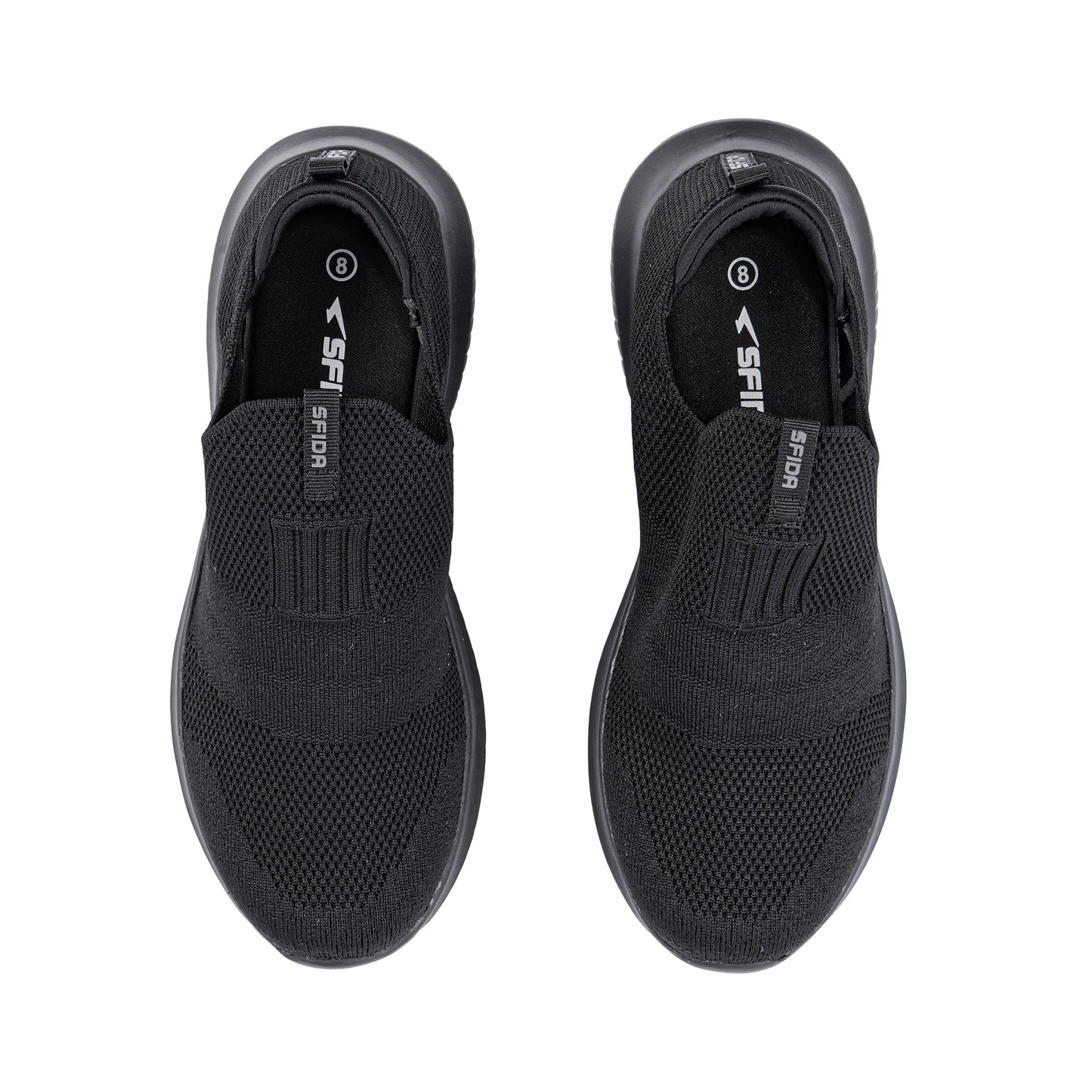 Tranquil Ladies Slip On Walker - Black-1