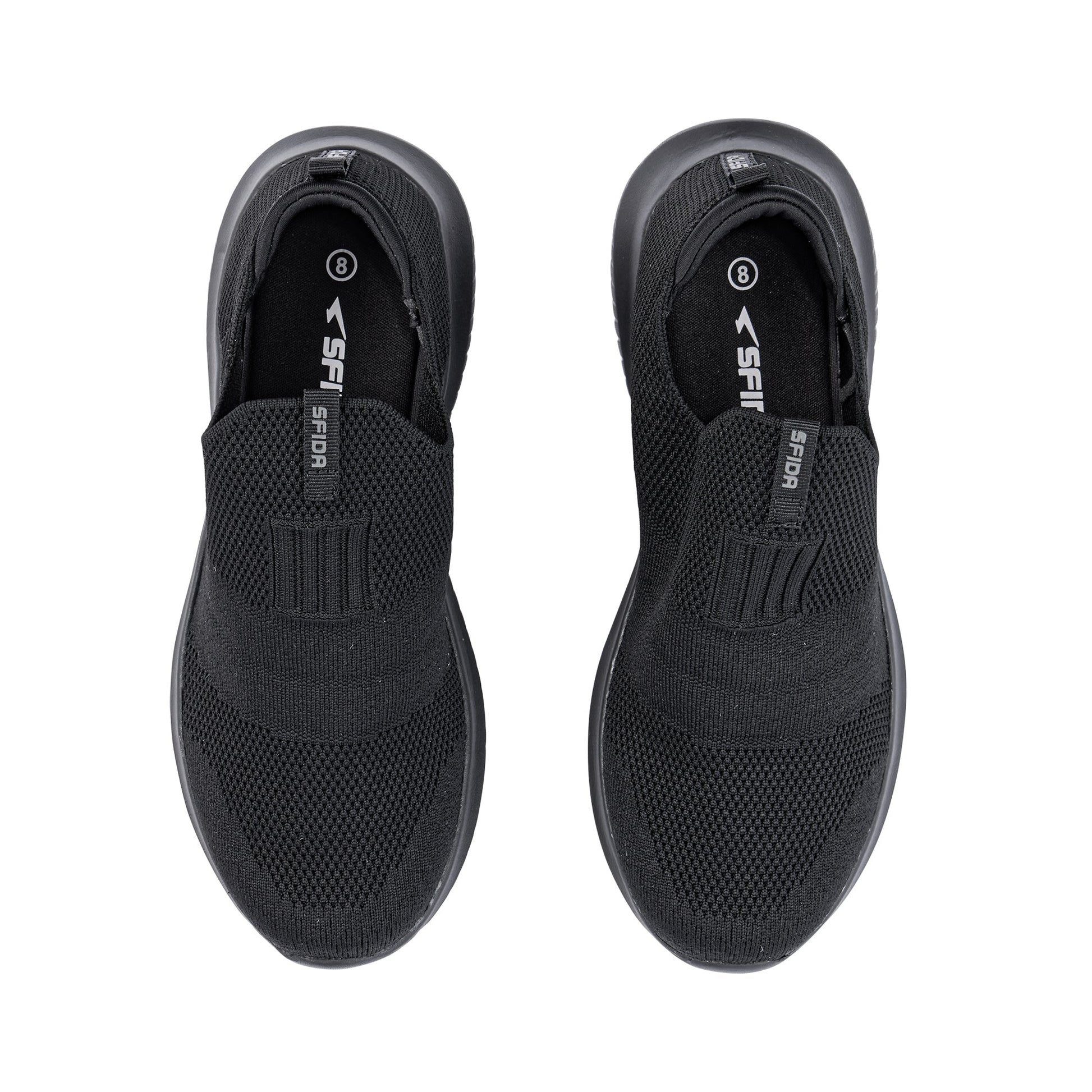 Tranquil Ladies Slip On Walker - Black-1
