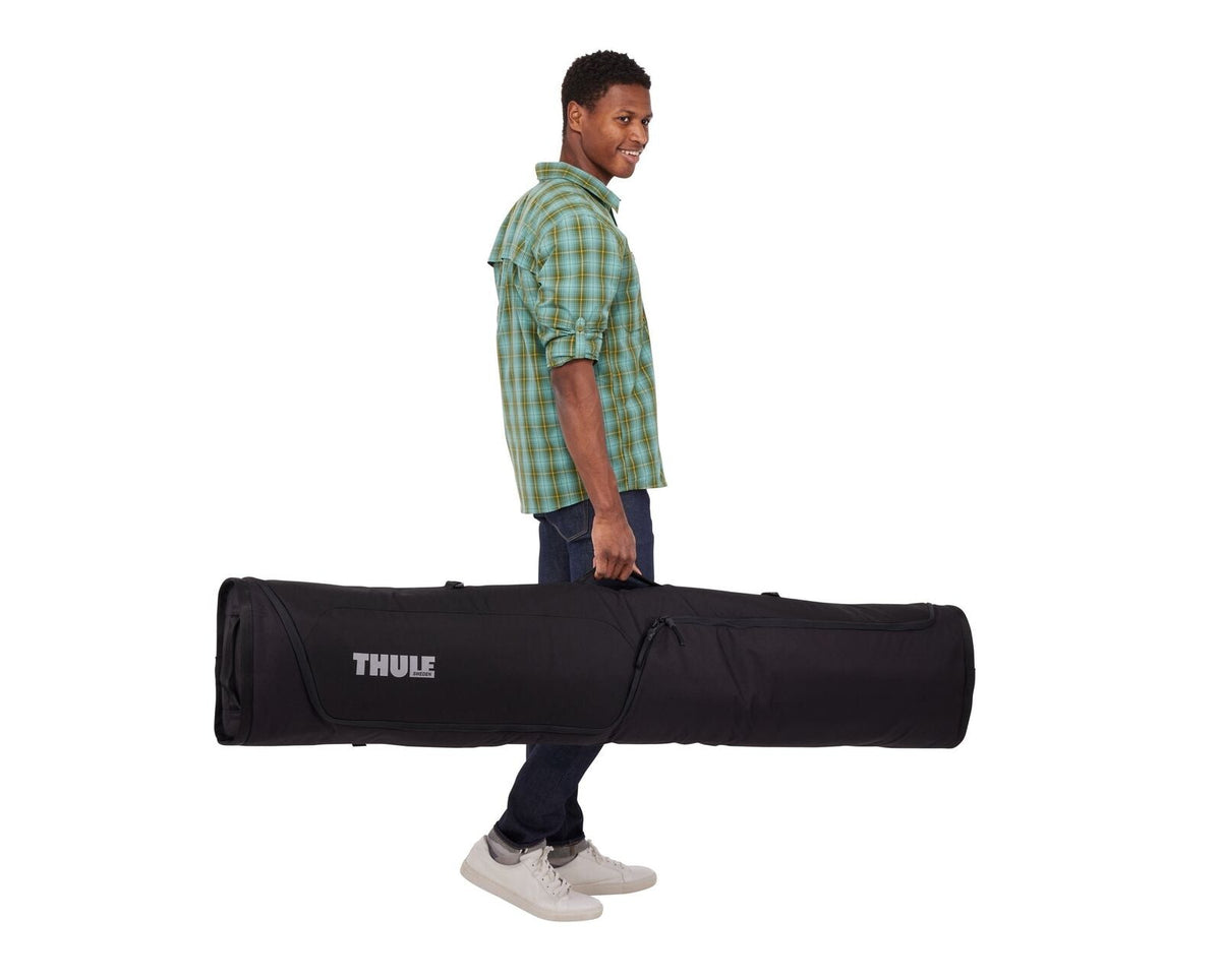 THULE 165cm RoundTrip Snowboard Padded Bag Holds 1 Snowboard + Boots in Black