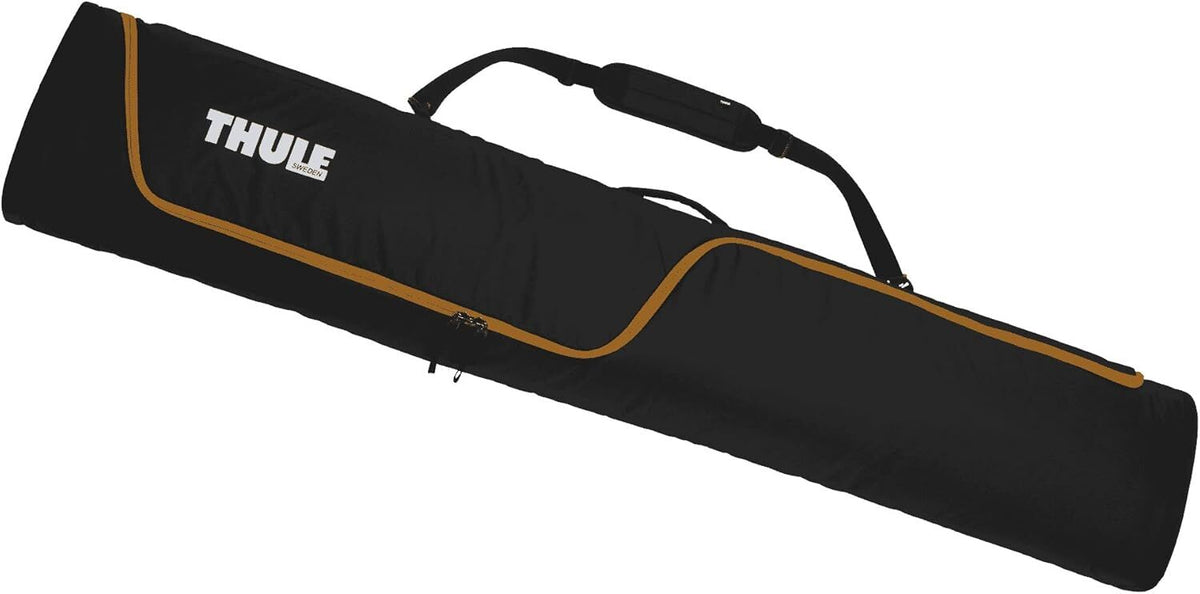 Thule 165cm Roundtrip Snowboard Bag Padded Travel Case in Black/Wood Thrush