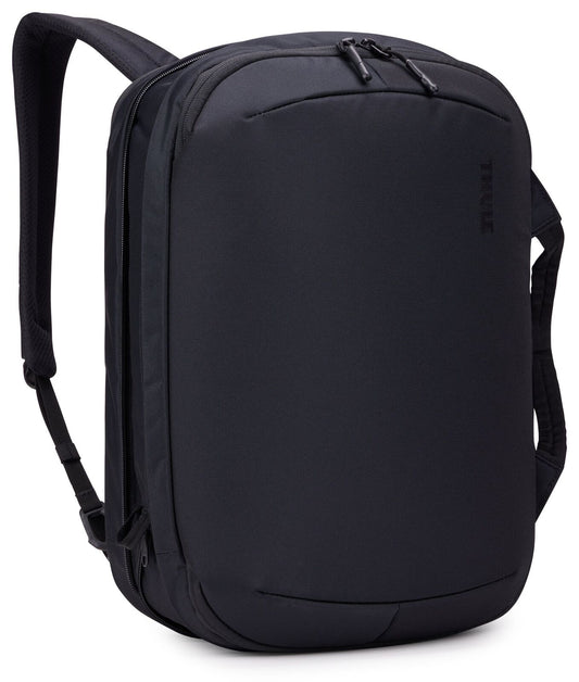 THULE Subterra 15–23L Hybrid Travel Bag Expandable Backpack w/ 16" Laptop Sleeve in Black