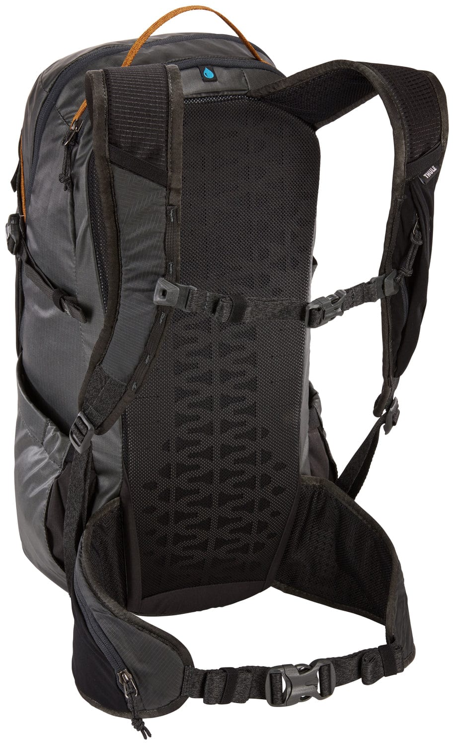 Thule Mens 25L Stir Hiking Backpack Bag in Obsidian Grey/Black