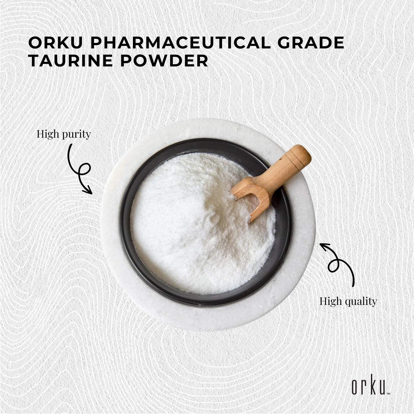 Taurine Powder Tub - Pure Amino Acid L-Taurine Vitamin Supplement Bulk-4